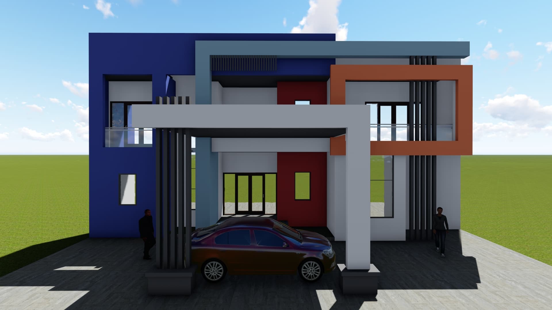 Duplex — Odza Auberge Bleue