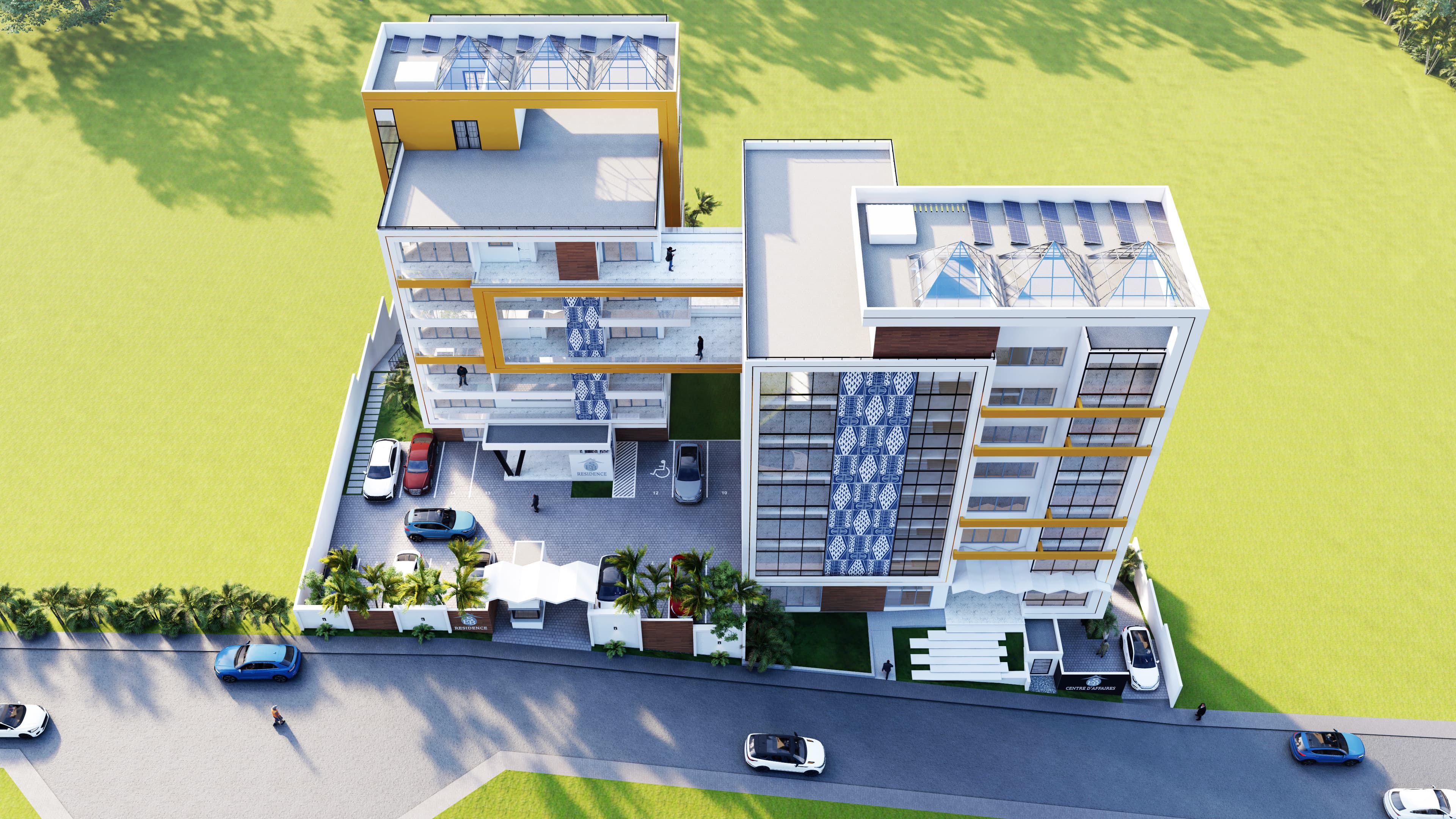 Projet Immeuble de bureaux et d'habitation SEB	 — photo 8