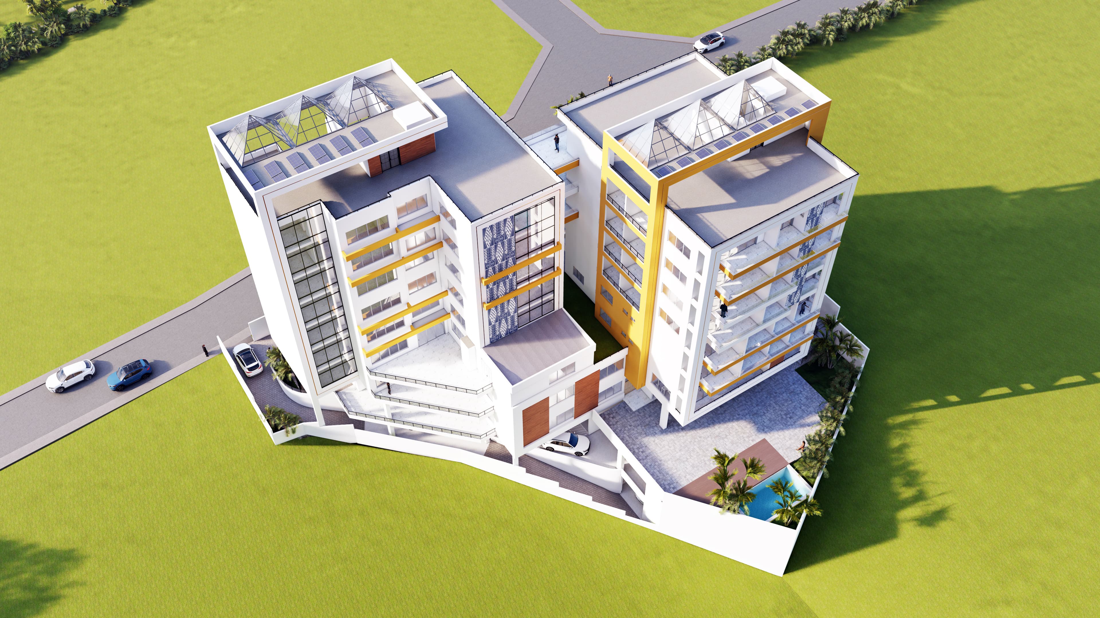 Projet Immeuble de bureaux et d'habitation SEB	 — photo 9