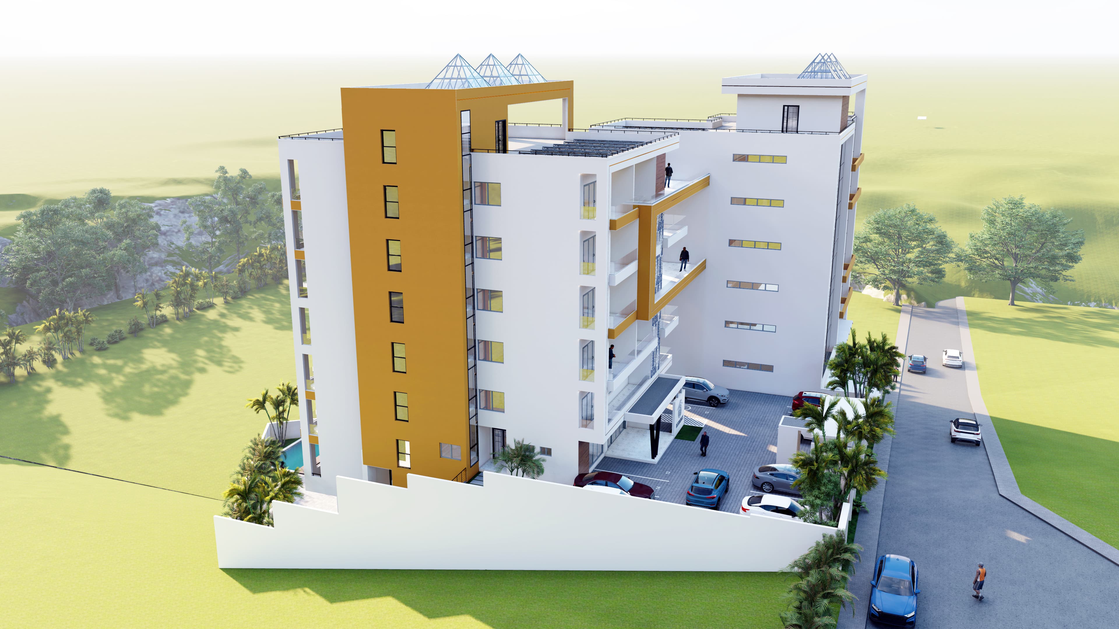 Projet Immeuble de bureaux et d'habitation SEB	 — photo 10