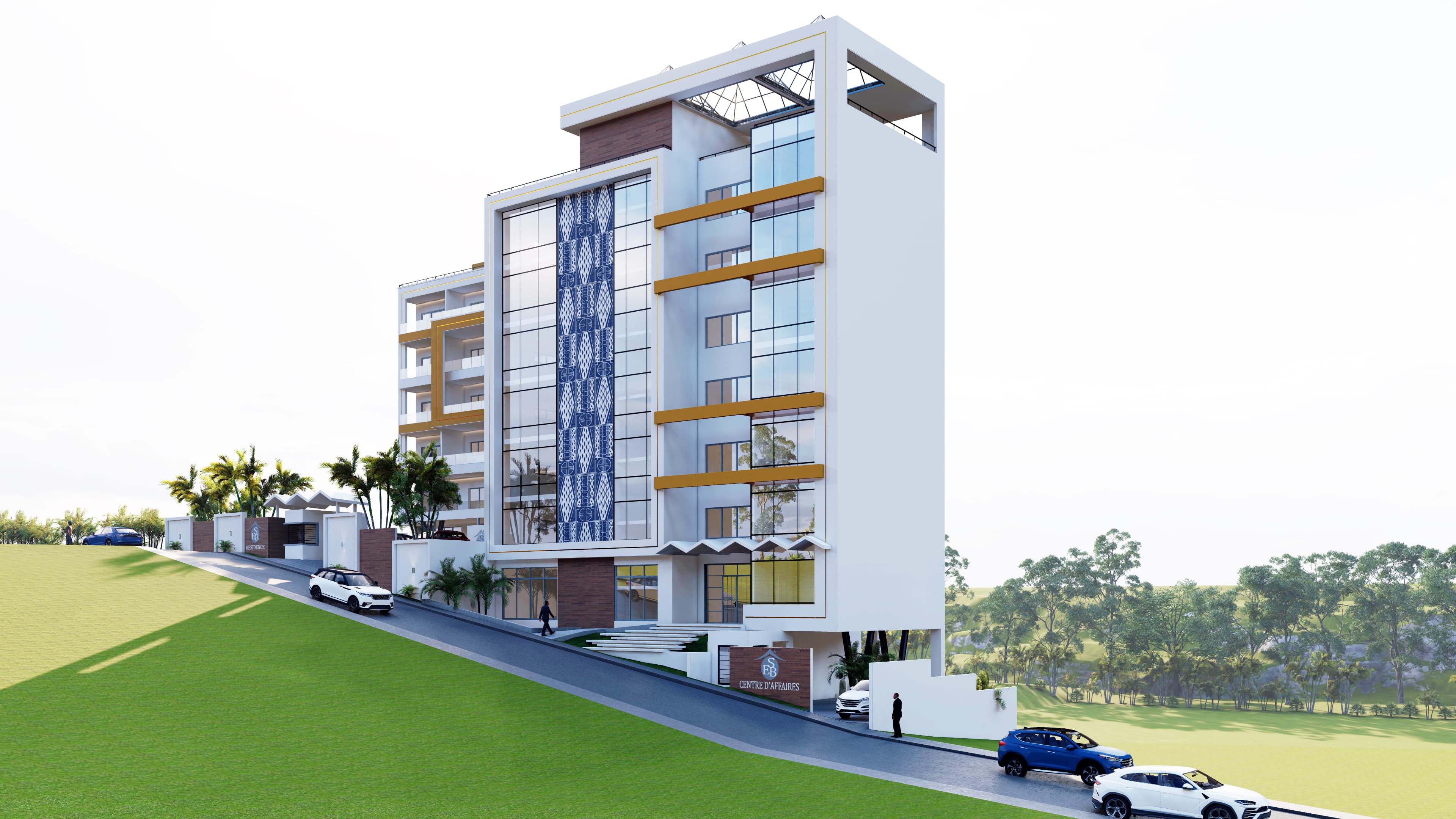 Projet Immeuble de bureaux et d'habitation SEB	 — photo 2