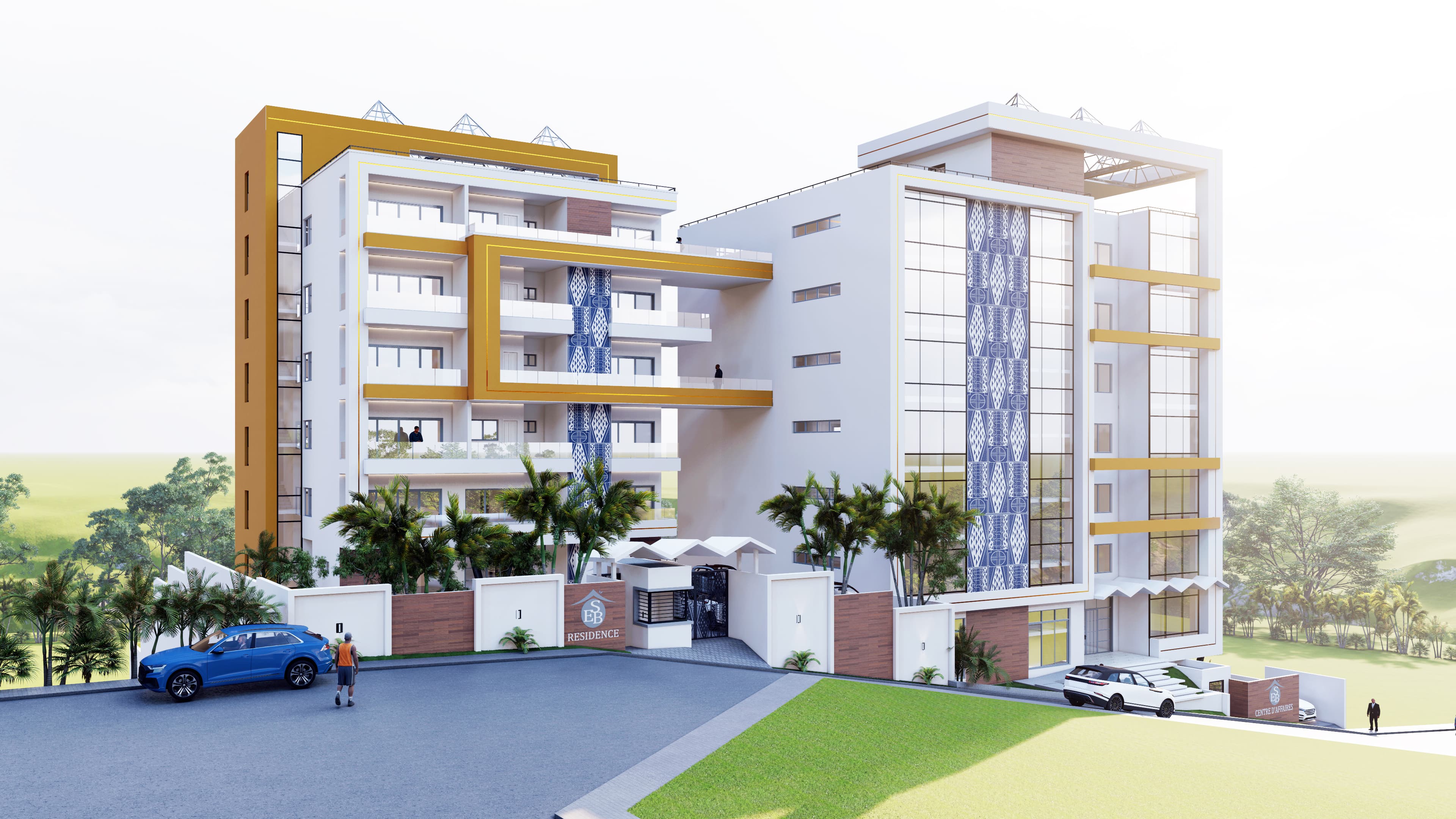 Projet Immeuble de bureaux et d'habitation SEB	 — photo 3