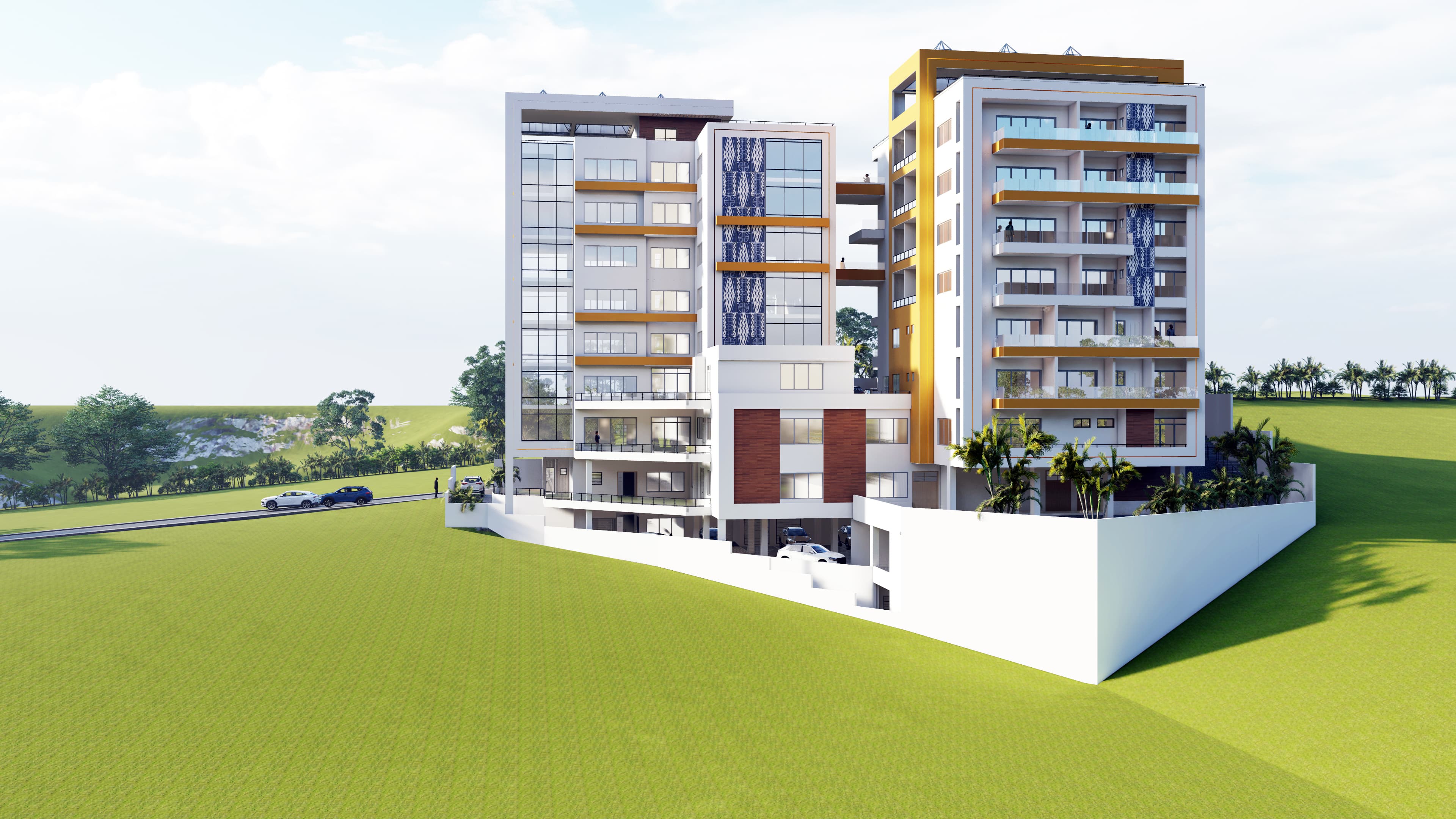 Projet Immeuble de bureaux et d'habitation SEB	 — photo 4