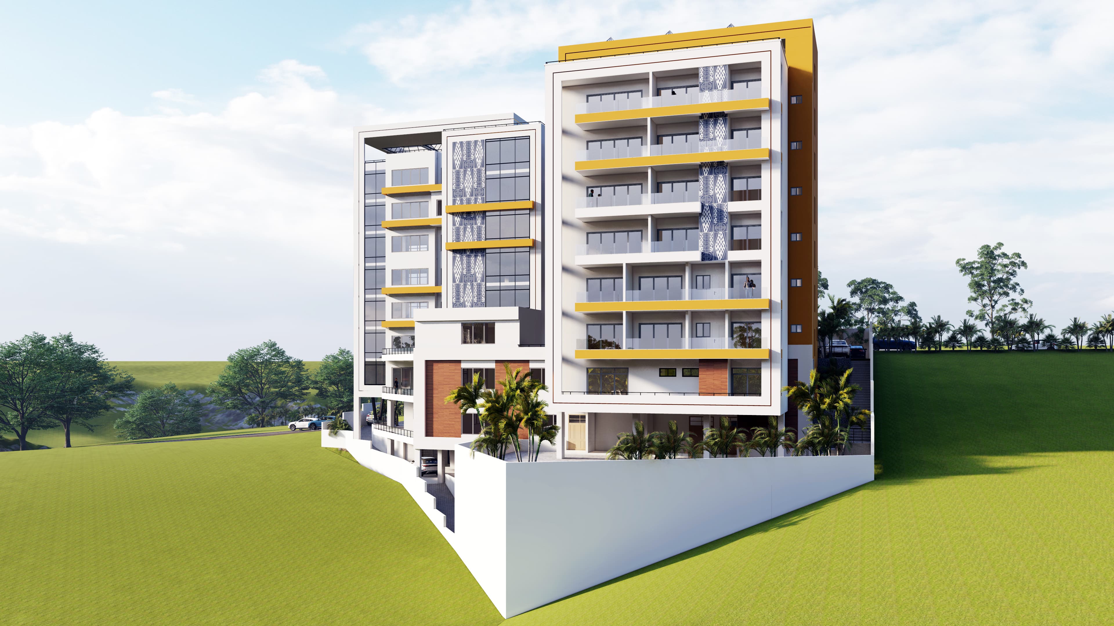 Projet Immeuble de bureaux et d'habitation SEB	 — photo 5